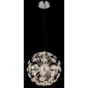 Virina Suspension Luminaires Globo Lighting LED Chrome, 1 lumière