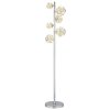 Virina Lampadaire Luminaires Globo Lighting LED Chrome, 1 lumière