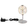 Virina Lampe à poser Luminaires Globo Lighting LED Chrome, 1 lumière