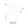 Trenton Plafonnier Luminaires Globo Lighting LED Noir, 1 lumière