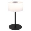 Trenton Lampe à poser Luminaires Globo Lighting LED Noir, 1 lumière