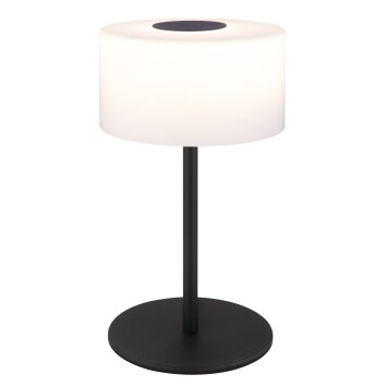 Trenton Lampe à poser Luminaires Globo Lighting LED Noir, 1 lumière