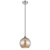 Lourdes Suspension Luminaires Globo Lighting Blanc, 1 lumière