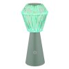 Polimi Lampe à poser Luminaires Globo Lighting LED Vert, 1 lumière, Changeur de couleurs