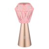 Polimi Lampe à poser Luminaires Globo Lighting LED Champagne, 1 lumière, Changeur de couleurs