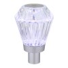 Polimi Lampe à poser Luminaires Globo Lighting LED Argenté, 1 lumière, Changeur de couleurs