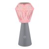 Polimi Lampe à poser Luminaires Globo Lighting LED Argenté, 1 lumière, Changeur de couleurs