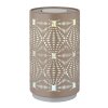 Amiyah Lampe à poser Luminaires Globo Lighting LED Blanc, 1 lumière, Changeur de couleurs