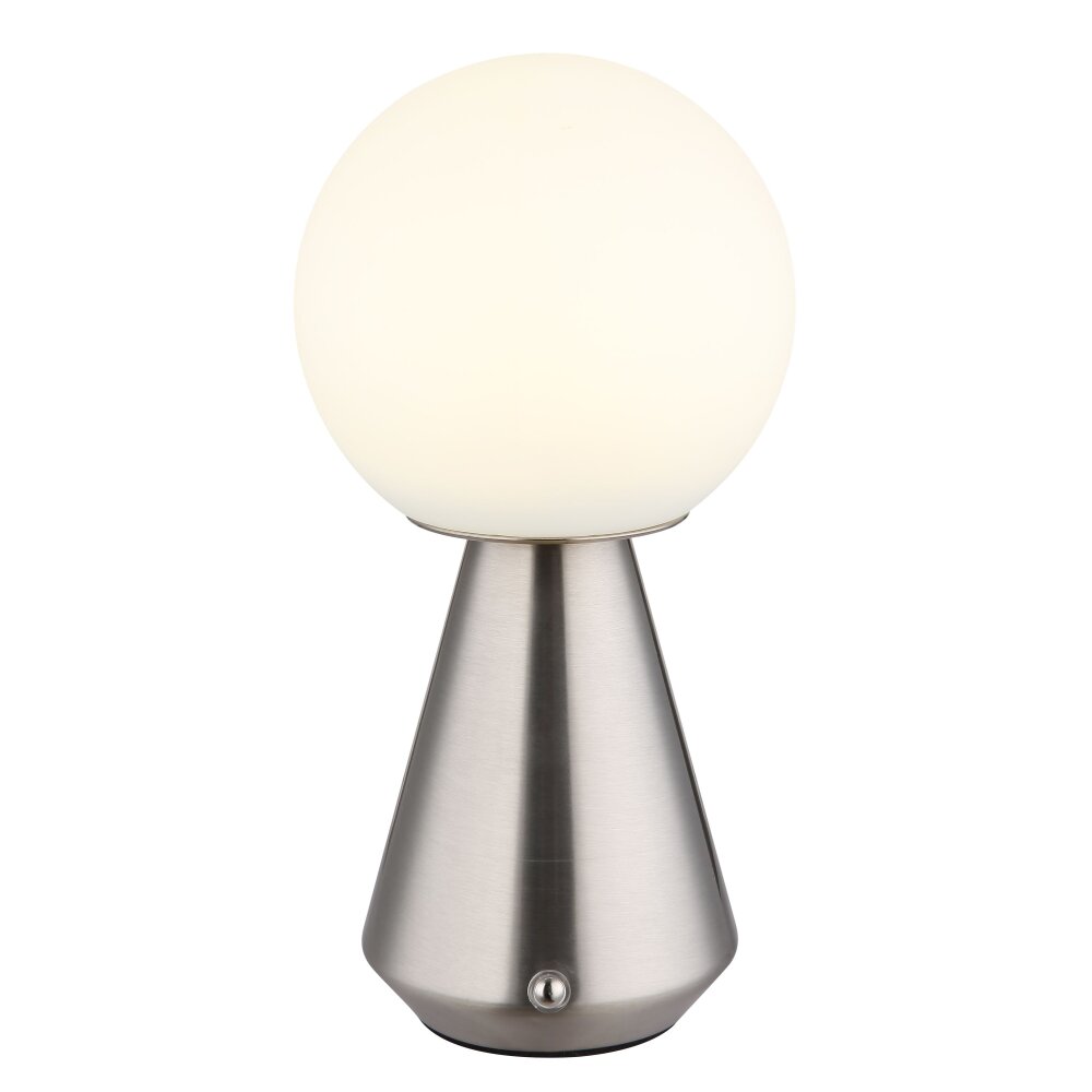 Sora Lampe à poser Luminaires Globo Lighting LED Nickel mat, 1 lumière main product photo