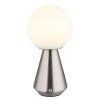 Sora Lampe à poser Luminaires Globo Lighting LED Nickel mat, 1 lumière