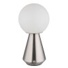 Sora Lampe à poser Luminaires Globo Lighting LED Nickel mat, 1 lumière