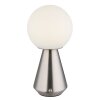 Sora Lampe à poser Luminaires Globo Lighting LED Nickel mat, 1 lumière