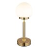 Haku Lampe à poser Luminaires Globo Lighting LED Laiton, 1 lumière
