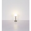 Haku Lampe à poser Luminaires Globo Lighting LED Nickel brillant, Nickel mat, 1 lumière