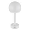 Haku Lampe à poser Luminaires Globo Lighting LED Blanc, 1 lumière