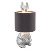 Rabbit Lampe à poser Luminaires Globo Lighting Argenté, 1 lumière