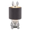 Rabbit Lampe à poser Luminaires Globo Lighting Argenté, 1 lumière