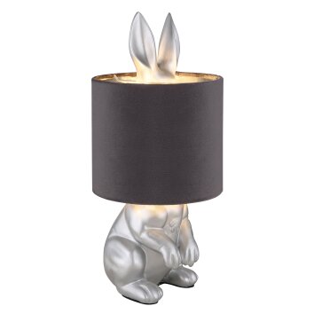 Rabbit Lampe à poser Luminaires Globo Lighting Argenté, 1 lumière