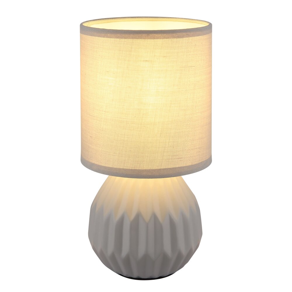 Sylas Lampe à poser Luminaires Globo Lighting Gris, 1 lumière main product photo
