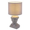 Hermes Lampe à poser Luminaires Globo Lighting Gris, 1 lumière
