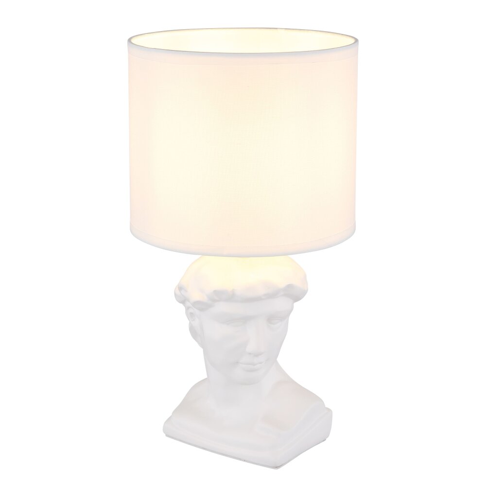 Hermes Lampe à poser Luminaires Globo Lighting Blanc, 1 lumière main product photo