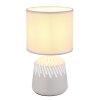 Rela Lampe à poser Luminaires Globo Lighting Gris, 1 lumière