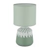 Rela Lampe à poser Luminaires Globo Lighting Vert, 1 lumière