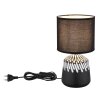Rela Lampe à poser Luminaires Globo Lighting Noir, 1 lumière