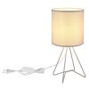 Tamian Lampe à poser Luminaires Globo Lighting Gris, 1 lumière