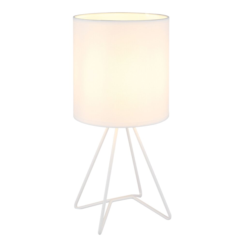 Tamian Lampe à poser Luminaires Globo Lighting Blanc, 1 lumière main product photo