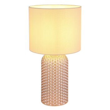 Sofia Lampe à poser Luminaires Globo Lighting Champagne, 1 lumière