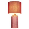Sofia Lampe à poser Luminaires Globo Lighting Rouge, 1 lumière