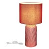Sofia Lampe à poser Luminaires Globo Lighting Rouge, 1 lumière
