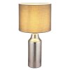 Elden Lampe à poser Luminaires Globo Lighting Argenté, 1 lumière