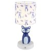 Foxy Lampe à poser Luminaires Globo Lighting LED Bleu, Blanc, 1 lumière