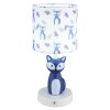 Foxy Lampe à poser Luminaires Globo Lighting LED Bleu, Blanc, 1 lumière