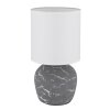 Marble Lampe à poser Luminaires Globo Lighting Gris, 1 lumière