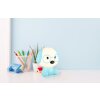 Puppy Lampe à poser Luminaires Globo Lighting LED Bleu, Blanc, 1 lumière