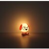 Puppy Lampe à poser Luminaires Globo Lighting LED Rose, Blanc, 1 lumière