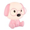 Puppy Lampe à poser Luminaires Globo Lighting LED Rose, Blanc, 1 lumière