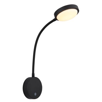 Pegasi Applique murale Luminaires Globo Lighting LED Noir, 1 lumière