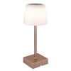 Xayden Lampe à poser Luminaires Globo Lighting LED Champagne, Champagne, 1 lumière