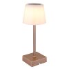 Xayden Lampe à poser Luminaires Globo Lighting LED Champagne, Champagne, 1 lumière