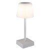 Xayden Lampe à poser Luminaires Globo Lighting LED Argenté, 1 lumière
