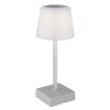 Xayden Lampe à poser Luminaires Globo Lighting LED Argenté, 1 lumière