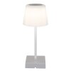 Xayden Lampe à poser Luminaires Globo Lighting LED Argenté, 1 lumière