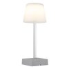 Xayden Lampe à poser Luminaires Globo Lighting LED Argenté, 1 lumière