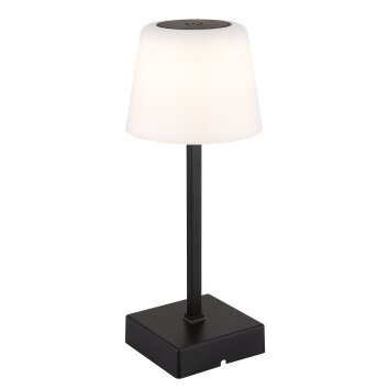 Xayden Lampe à poser Luminaires Globo Lighting LED Noir, 1 lumière