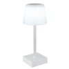 Xayden Lampe à poser Luminaires Globo Lighting LED Blanc, 1 lumière