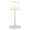Xayden Lampe à poser Luminaires Globo Lighting LED Blanc, 1 lumière